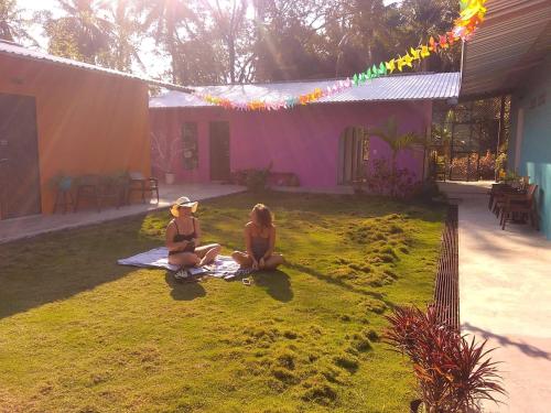 Zahrada ubytování Lana Land Homestay Phu Quoc