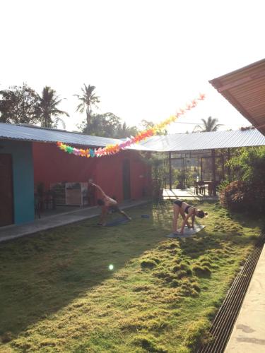 Zahrada ubytování Lana Land Homestay Phu Quoc