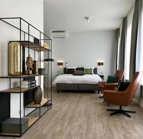 Voodi või voodid majutusasutuse CITYSTAY toas