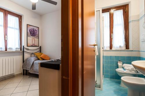 Koupelna v ubytování Casa Vacanza Minerva