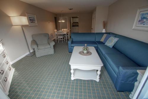 Χώρος καθιστικού στο Cape Winds Resort