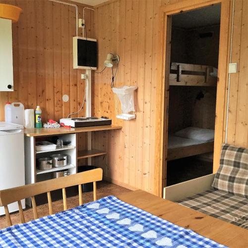 Kuchyň nebo kuchyňský kout v ubytování Harran Camping