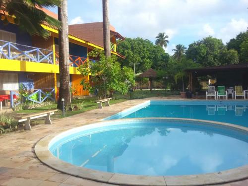 Het zwembad bij of vlak bij Pousada Recanto do Sossego