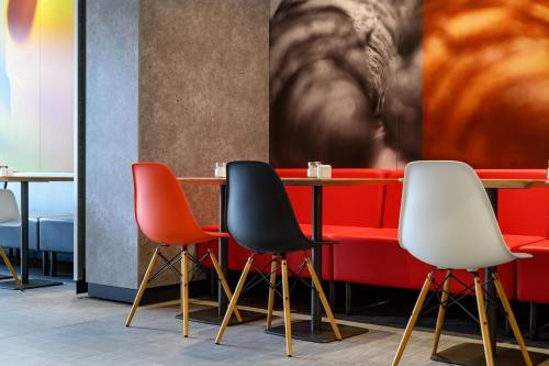 Posezení v ubytování ibis Mainz City
