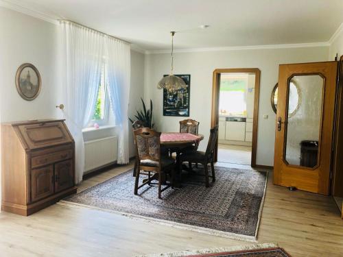 Dining area in a vendégházakat