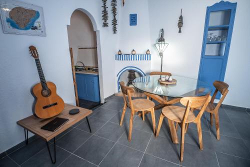 Posezení v ubytování Casa del Capitan