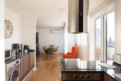 Penthouse Balcony Apartment by LovelyStay
