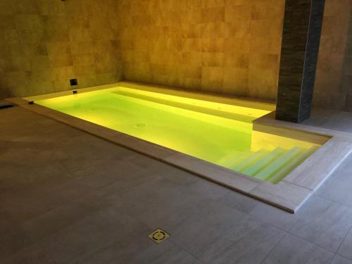 Bazén v ubytování Nice Wellness Apartman nebo v jeho okolí
