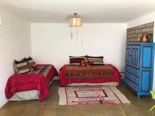 Кровать или кровати в номере Los Arcabuceros Casa Hotel Boutique