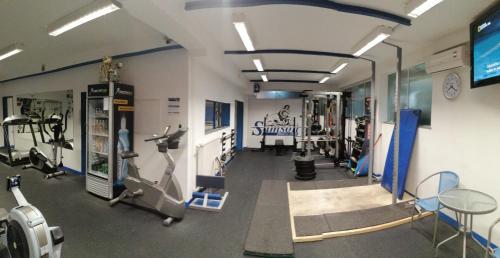 The fitness centre and/or fitness facilities at Samson mobile house
