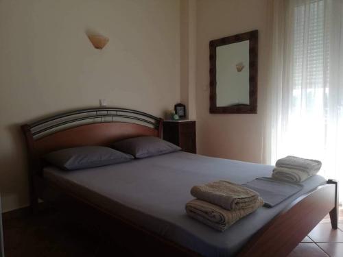 Postel nebo postele na pokoji v ubytování Kalivakia View