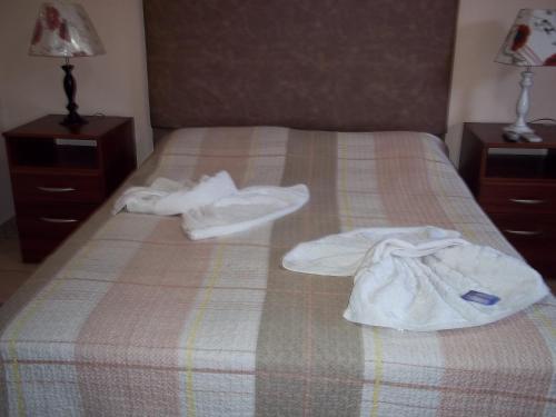 Krevet ili kreveti u jedinici u objektu Posada Iguazu Royal