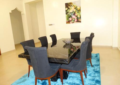 Χώρος καθιστικού στο Nyali Golf View Residence