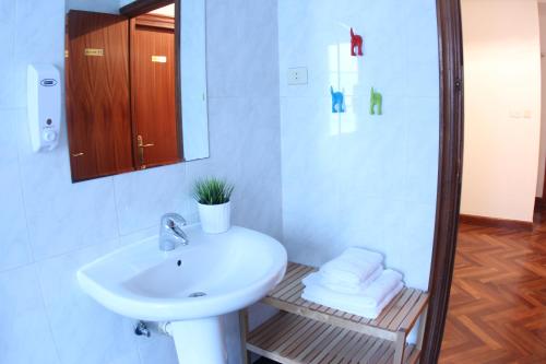 Ett badrum på Zubia Urban Rooms
