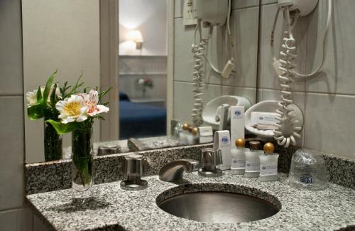 Phòng tắm tại Hotel Punta del Este