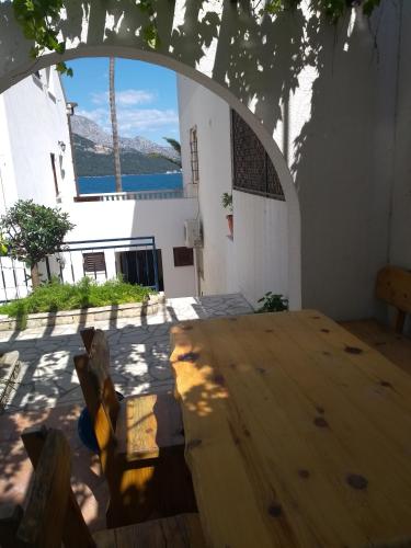 Μπαλκόνι ή βεράντα στο Posejdon Apartments