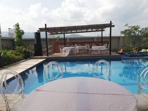 Πισίνα στο ή κοντά στο JDT's Condo at Horizons 101 Cebu