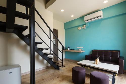 Ruang duduk di CHECK inn Express Taichung Yizhong