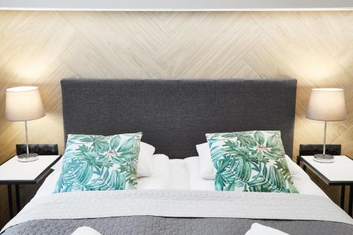 Katil atau katil-katil dalam bilik di Compact Studios Słowackiego Avenue