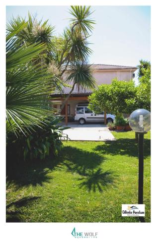 Zahrada ubytování B&b Cilento Paestum