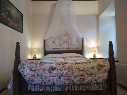 Säng eller sängar i ett rum på Giordani Guesthouse