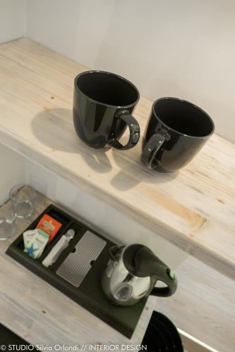 Albergo Diffuso Dimora Rossi B&Bにあるコーヒーまたはお茶
