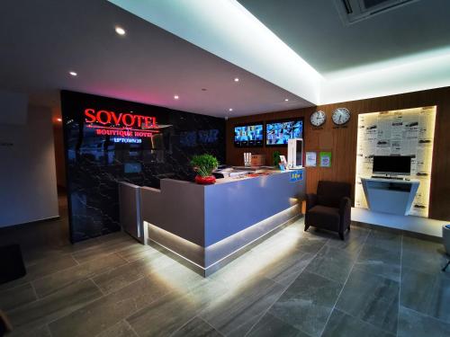 The lobby or reception area at Sovotel@Uptown 28