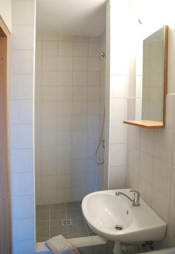 Et badeværelse på Beluga