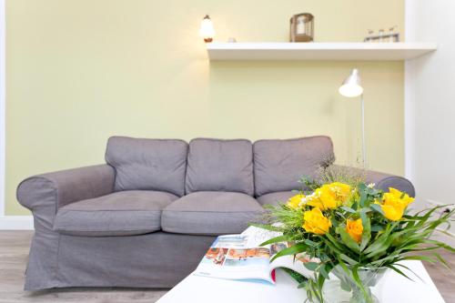 Posezení v ubytování Ferienwohnungen Familie Glasner