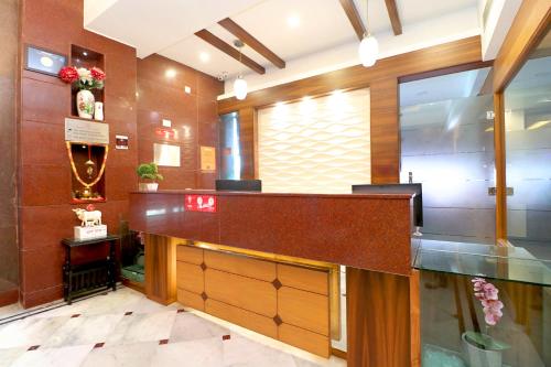 Khu vực sảnh/lễ tân tại Hotel Leela Grande