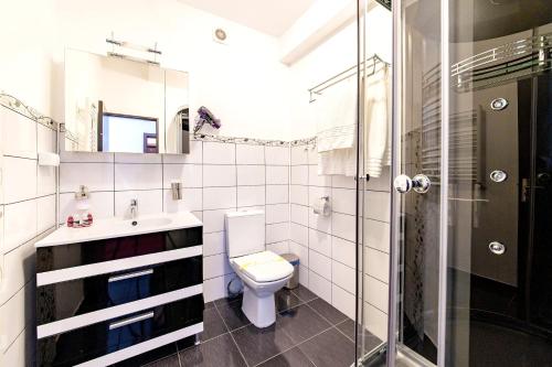 Ένα μπάνιο στο Bucur Accommodation