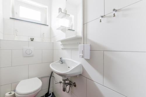 Koupelna v ubytování Private Apartment