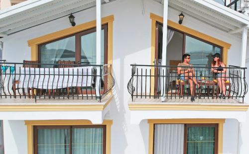 Μπαλκόνι ή βεράντα στο Hotel Ferah