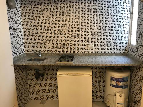 A bathroom at Cordoba Inn departamentos temporarios
