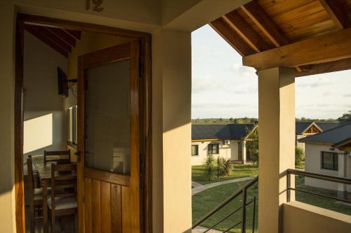 Μπαλκόνι ή βεράντα στο Iguape Aparts & Spa