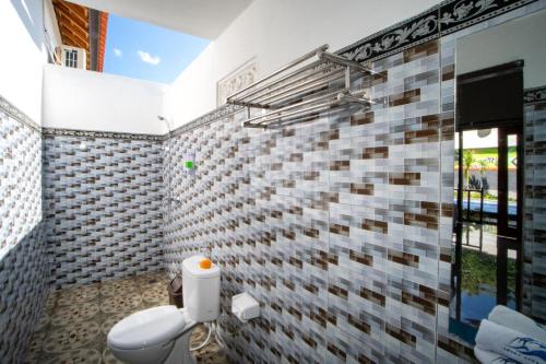 Koupelna v ubytování Sundi Ocean Bungalow by ABM