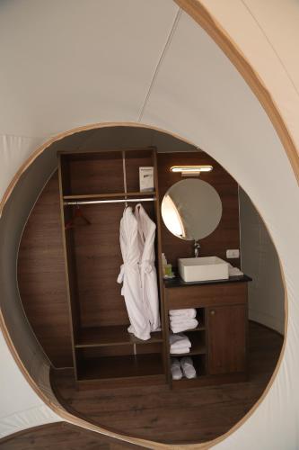 Bagno di Wadi Rum Bubble Luxotel