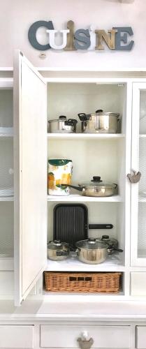 Dapur atau dapur kecil di CASANOVA - Indipendent Luxury Apartment