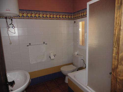 Apartamentos Río Madera tesisinde bir banyo