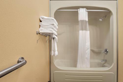 Ένα μπάνιο στο Days Inn & Suites by Wyndham Brandon