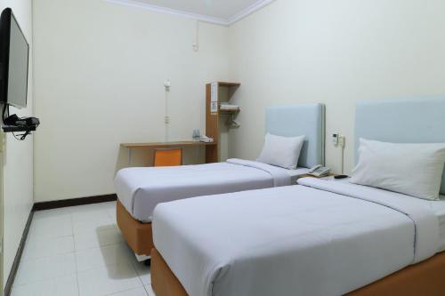 Hotel Celiaにあるベッド