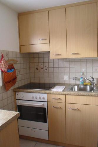 Dapur atau dapur kecil di Chalet Grazia