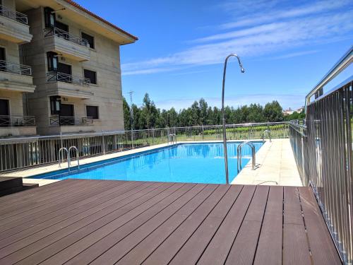 Bassenget på eller i nærheten av Ático con vistas Miraflores - Sanxenxo