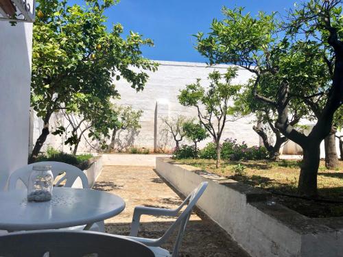 Taman di luar Masseria Rienzo
