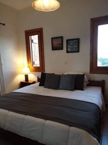Кровать или кровати в номере Villa Kristina