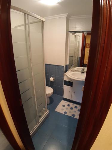 Ванная комната в Bonito piso en Gama