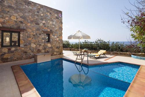 Meliti Sunset View & Private Pool Villa 20 min from Elafonissi