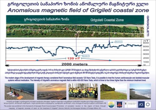 a screenshot of a page of a website with a graph at Villa Villekulla in Grigoleti