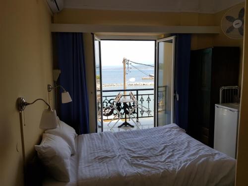 Voodi või voodid majutusasutuse Hotel Miramare toas