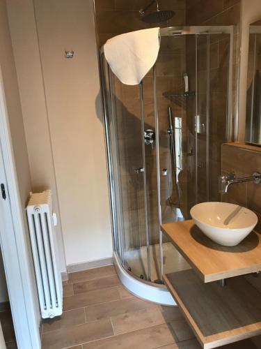 Koupelna v ubytování Riva Reno 4 Rooms